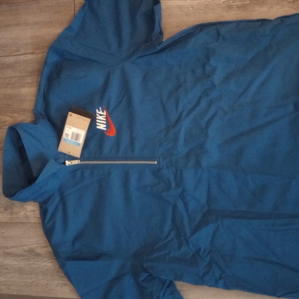Nike Oversized Fit Zip Shirt